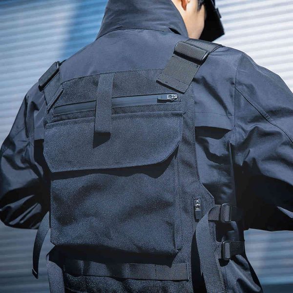 men's hoodies & sweatshirts tactical vest techwear accesories ninja wear darkwear edr-0116 5foe, Black
men's hoodies & sweatshirts tactical vest techwear accesories ninja wear darkwear edr-0116 5foe, Black