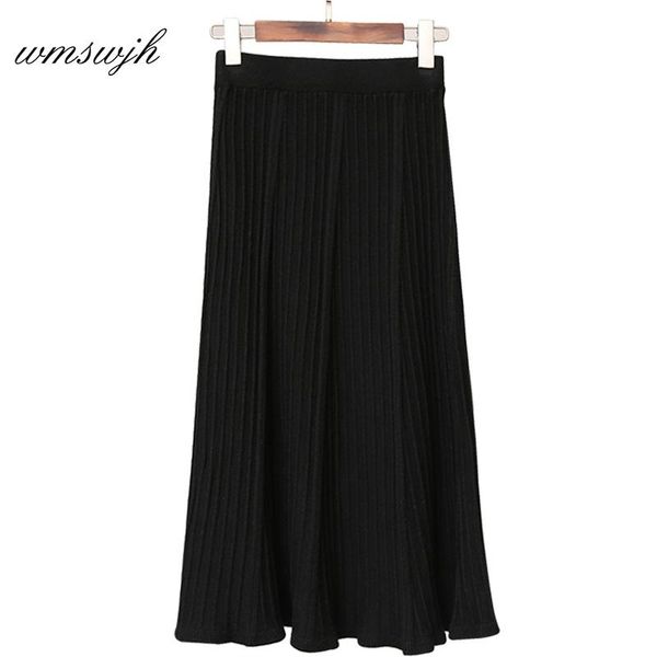 skirts autumn winter women elegant skirt female casual knitted elastic high waist pleated womens jupe femme faldas, Black
skirts autumn winter women elegant skirt female casual knitted elastic high waist pleated womens jupe femme faldas, Black