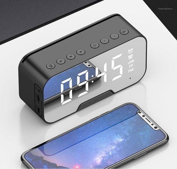 desk & table clocks multifunction led mirror bluetooth alarm clock wireless subwoofer music player electronic digital home decoration1
desk & table clocks multifunction led mirror bluetooth alarm clock wireless subwoofer music player electronic digital home decoration1