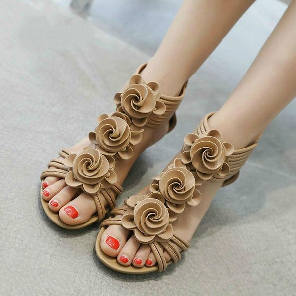dress shoes roman woman high heel wedge flower zipper retro plus size ladies sandals fashion casual, Black
dress shoes roman woman high heel wedge flower zipper retro plus size ladies sandals fashion casual, Black