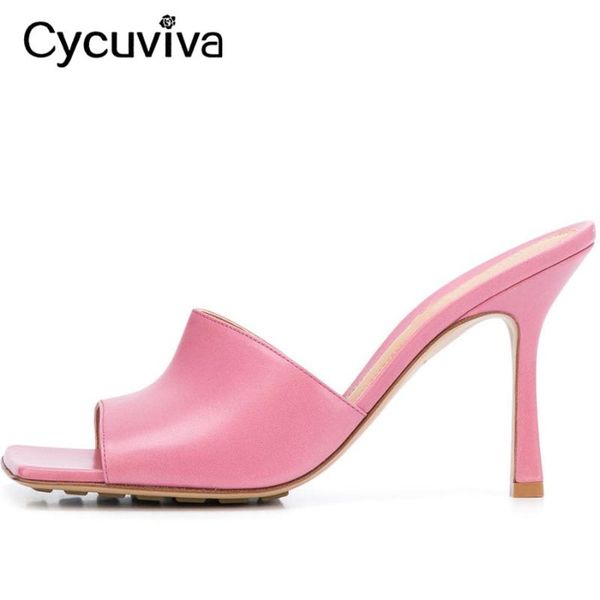 slippers square toe stretch mules sandals high heel women pink nude leather runway summer party shoes woman designer slides, Black
slippers square toe stretch mules sandals high heel women pink nude leather runway summer party shoes woman designer slides, Black