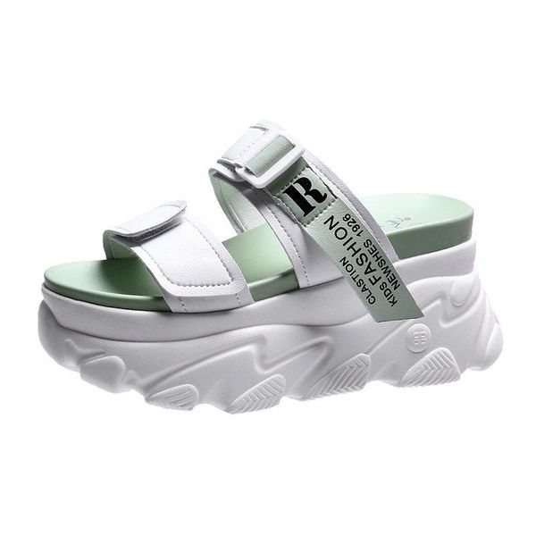 slippers women platform fashion buckle 9cm high heels wedges sandals woman thick sole casual shoes ladies summer beach, Black
slippers women platform fashion buckle 9cm high heels wedges sandals woman thick sole casual shoes ladies summer beach, Black