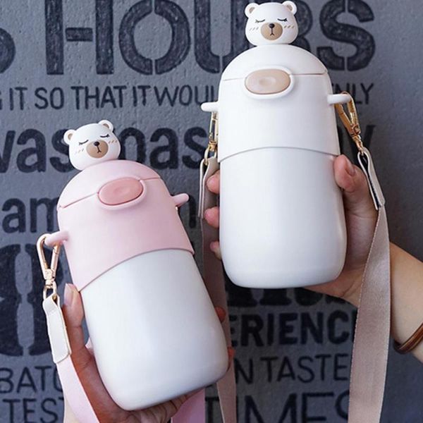 water bottles 500ml cartoon vacuum flask thermal stainless steel portable sealed bear bottle for gifts
water bottles 500ml cartoon vacuum flask thermal stainless steel portable sealed bear bottle for gifts