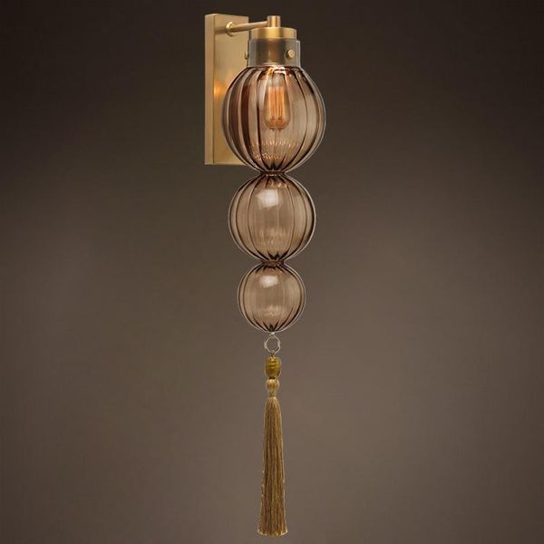 modern chinese style gourd living room bedroom decoration personality wall lamp el club aisle all copper lamps 
modern chinese style gourd living room bedroom decoration personality wall lamp el club aisle all copper lamps