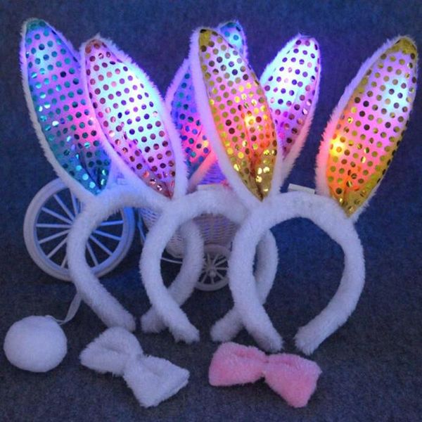 party masks led flashing plush fluffy ears headband bow tie tail cosplay accessory women girls dress up decoration
party masks led flashing plush fluffy ears headband bow tie tail cosplay accessory women girls dress up decoration