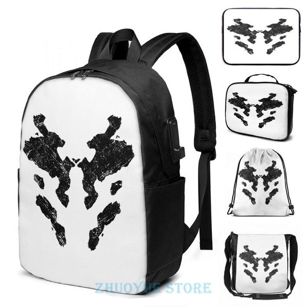 backpack funny graphic print rorschach vintage watchmen usb charge men school bags women bag travel laptop
backpack funny graphic print rorschach vintage watchmen usb charge men school bags women bag travel laptop