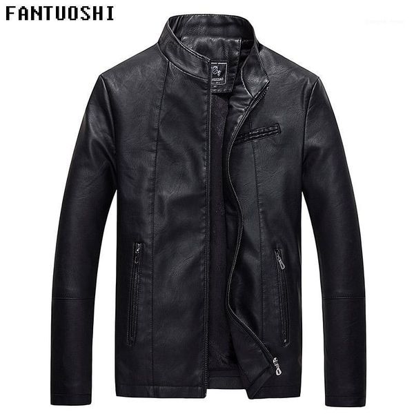 men's fur & faux 2021 brand classic style motorcycling pu leather jackets men long sleeve stand collar slim casual coats clothes black
men's fur & faux 2021 brand classic style motorcycling pu leather jackets men long sleeve stand collar slim casual coats clothes black