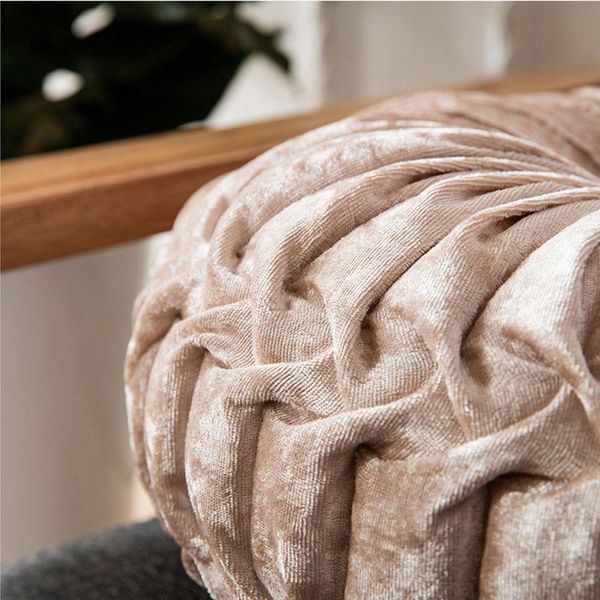 pillow european style throw luxury velvet cushion pleated fabric handmade round wheel pumpkin seat cushions
pillow european style throw luxury velvet cushion pleated fabric handmade round wheel pumpkin seat cushions