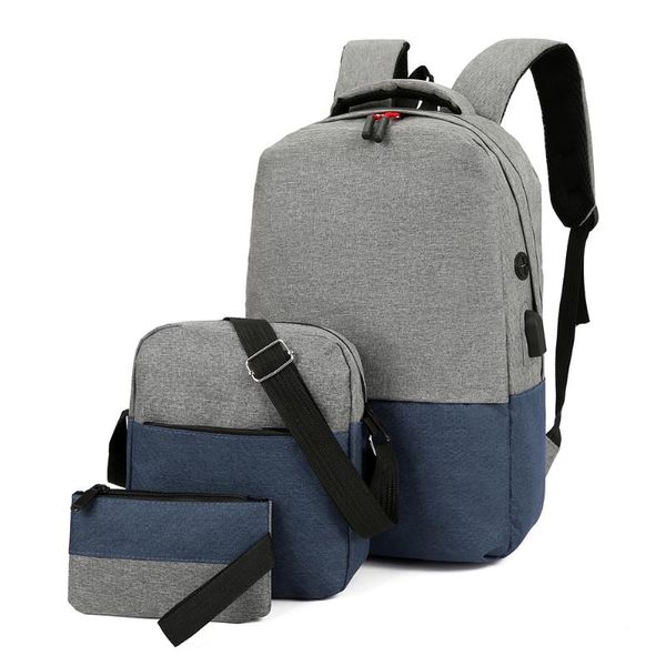 backpack 3pcs/set canvas laplarge capacity men women business travel school shoulder bag teenager boys girls mochila bagpack
backpack 3pcs/set canvas laplarge capacity men women business travel school shoulder bag teenager boys girls mochila bagpack