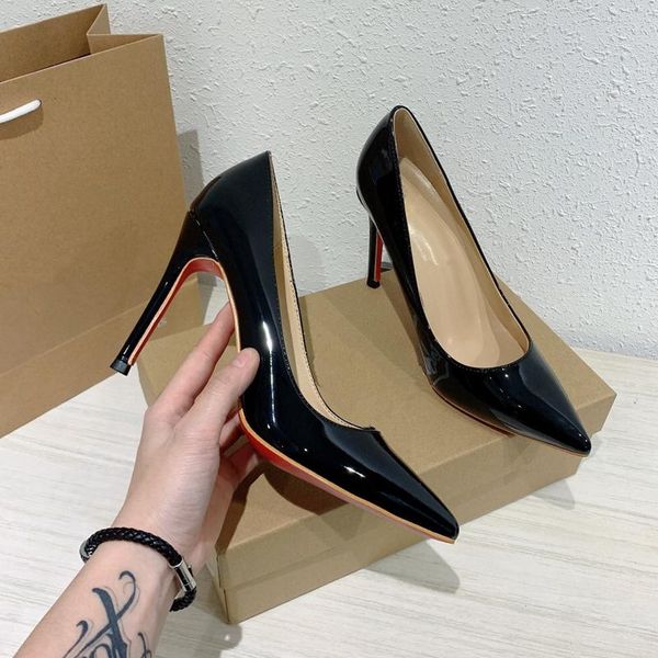 dress shoes women luxury designer high heels ladies pointed toe thin heel leather pumps wedding zapatos mujer, Black
dress shoes women luxury designer high heels ladies pointed toe thin heel leather pumps wedding zapatos mujer, Black