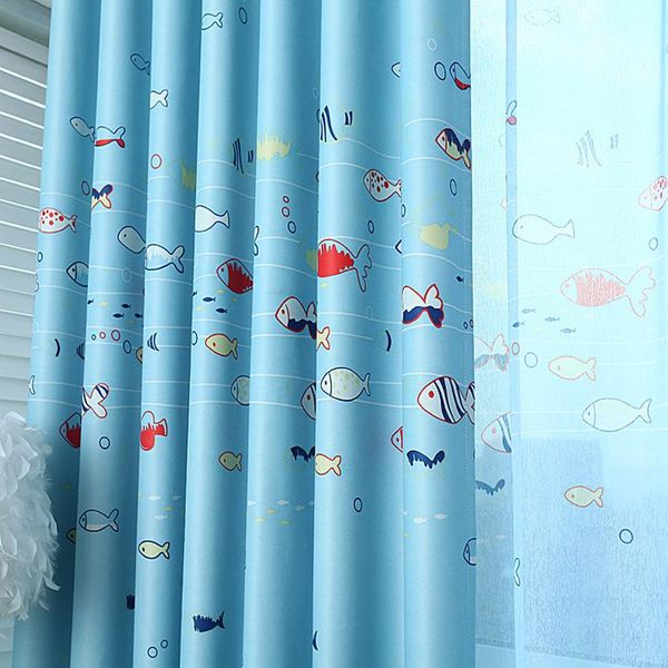 underwater world children's room cartoon curtains cloth shading suitable for study tulle custom curtain & drapes
underwater world children's room cartoon curtains cloth shading suitable for study tulle custom curtain & drapes