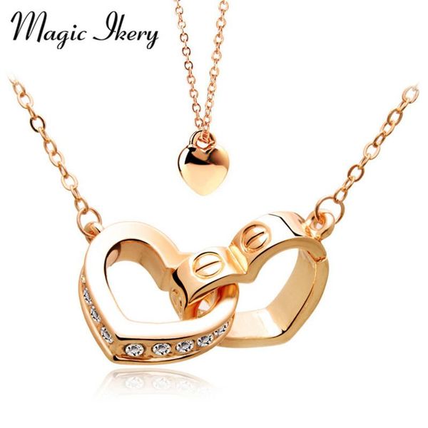 magic ikery gold color rhinestone crystal double heart necklaces & pendants wholesales fashion jewelry for women mky5136 pendant, Silver
magic ikery gold color rhinestone crystal double heart necklaces & pendants wholesales fashion jewelry for women mky5136 pendant, Silver