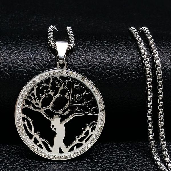 three of life women stainless steel necklaces & pendants silver color necklace crystal jewelry colgantes mujer moda n61s02 pendant
three of life women stainless steel necklaces & pendants silver color necklace crystal jewelry colgantes mujer moda n61s02 pendant