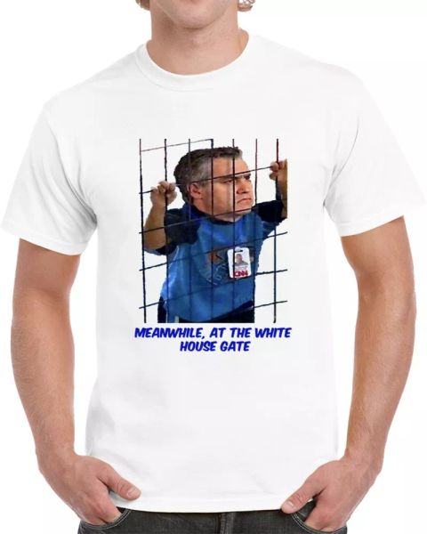 acosta at white house gate t shirt fake news media political gift funny tee top, White;black
acosta at white house gate t shirt fake news media political gift funny tee top, White;black
