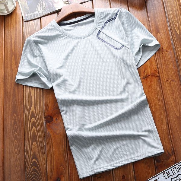 02 outdoor short-sleeved soccer jersey summer sports t-shirt quick-drying men's fitness clothes, Black;yellow
02 outdoor short-sleeved soccer jersey summer sports t-shirt quick-drying men's fitness clothes, Black;yellow