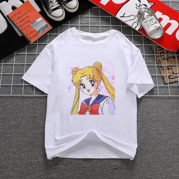 women's t-shirt kawaii t shirt women harajuku ullzang cute 90s graphic aesthetic female tshirt korean style tees ladies, White
women's t-shirt kawaii t shirt women harajuku ullzang cute 90s graphic aesthetic female tshirt korean style tees ladies, White