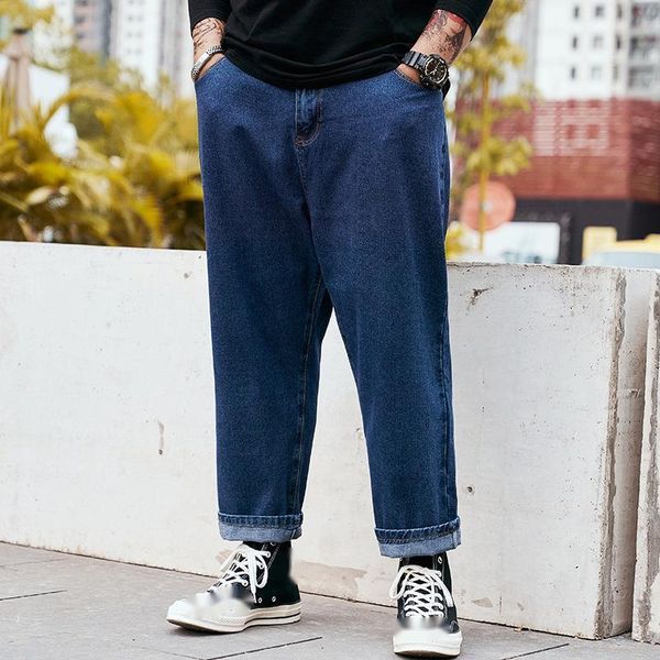 men's jeans -8xl large size men cotton loose wide leg pants for big and tall man hip hop black elasticity denim trousers jean hombre, Blue
men's jeans -8xl large size men cotton loose wide leg pants for big and tall man hip hop black elasticity denim trousers jean hombre, Blue