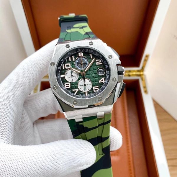wristwatches men's octagonal 44mm automatic mechanical watch ceramic case camouflage strap multifunction, Slivery;brown
wristwatches men's octagonal 44mm automatic mechanical watch ceramic case camouflage strap multifunction, Slivery;brown