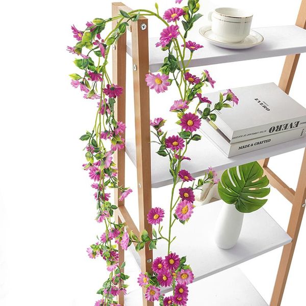 decorative objects & figurines pastoral style artificial daisy vine hanging simulation flower rattan for wedding decoration
decorative objects & figurines pastoral style artificial daisy vine hanging simulation flower rattan for wedding decoration