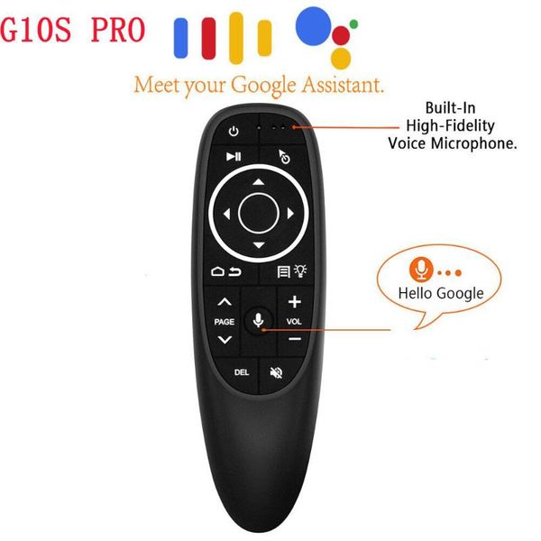 g10s pro wireless smart remote control backlit air mouse voice gyroscope 2.4ghz ir learning for android tv box controlers
g10s pro wireless smart remote control backlit air mouse voice gyroscope 2.4ghz ir learning for android tv box controlers