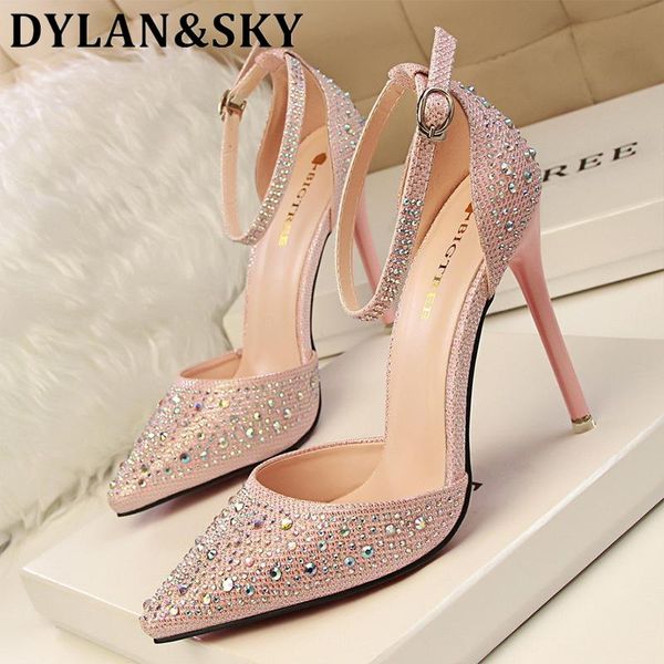 dress shoes women pumps high heels woman silver rhinestone wedding party summer hight pimp, Black 
dress shoes women pumps high heels woman silver rhinestone wedding party summer hight pimp, Black