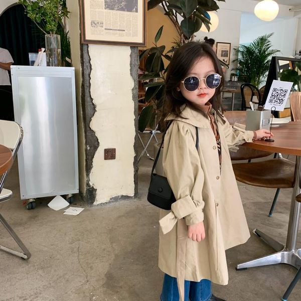 coat autumn arrival girl's european and american style fashion long windbreaker jacket for cool cute baby girls, Blue;gray
coat autumn arrival girl's european and american style fashion long windbreaker jacket for cool cute baby girls, Blue;gray