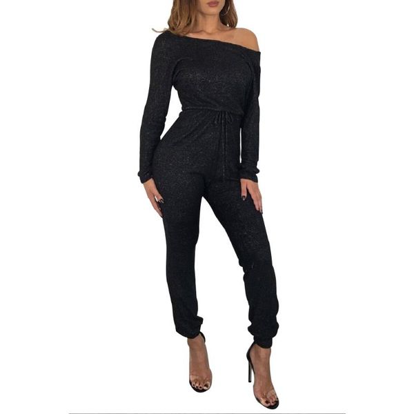 women's jumpsuits & rompers autumn and winter fashion jumpsuit solid color casual long-sleeved ladies macacao feminino ym-8283, Black;white
women's jumpsuits & rompers autumn and winter fashion jumpsuit solid color casual long-sleeved ladies macacao feminino ym-8283, Black;white
