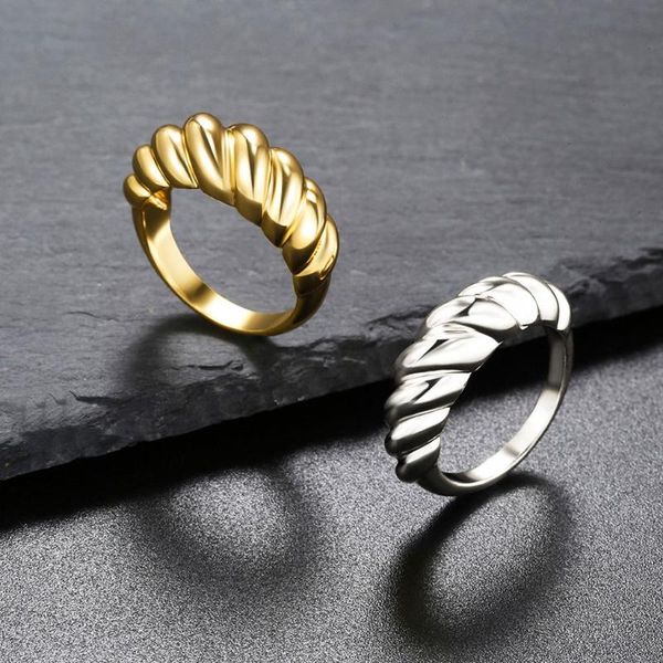 wedding rings gold-plated claw horn braided stamp thick dome ring stacking women's jewelry minimalist manifesto for ladies, Slivery;golden
wedding rings gold-plated claw horn braided stamp thick dome ring stacking women's jewelry minimalist manifesto for ladies, Slivery;golden