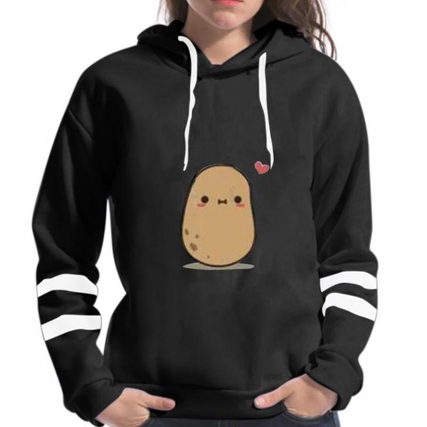 women's hoodies & sweatshirts cartoon potato print women drawstring long-sleeved black hoodie harajuku casual kawaii pullover hip hop
women's hoodies & sweatshirts cartoon potato print women drawstring long-sleeved black hoodie harajuku casual kawaii pullover hip hop