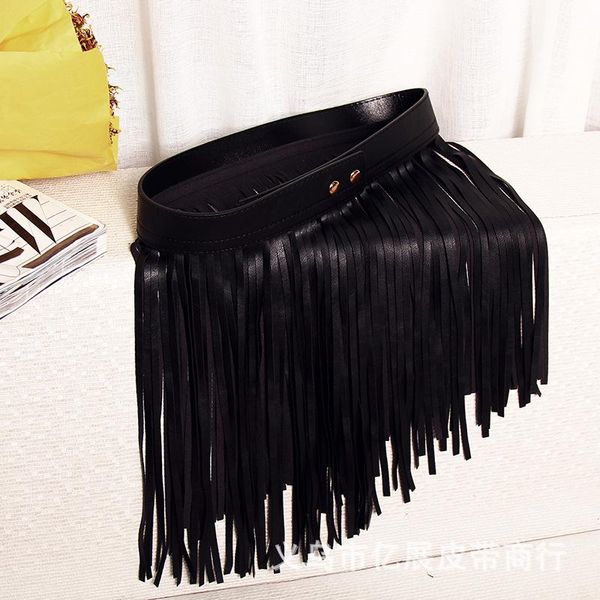 belts women's belt fashion ladies tassel personality versatile clothing performance dress waist decorations, Black;brown
belts women's belt fashion ladies tassel personality versatile clothing performance dress waist decorations, Black;brown
