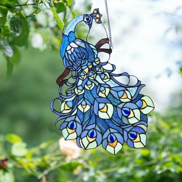 window stickers creative peacock decoration pendant acrylic painting bell pendants crafts ornaments
window stickers creative peacock decoration pendant acrylic painting bell pendants crafts ornaments