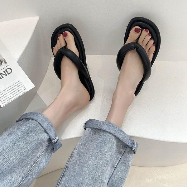 slippers soft flip flops summer flat slides female shoes outdoor beach fashion for women hawaii sandals 2021, Black
slippers soft flip flops summer flat slides female shoes outdoor beach fashion for women hawaii sandals 2021, Black