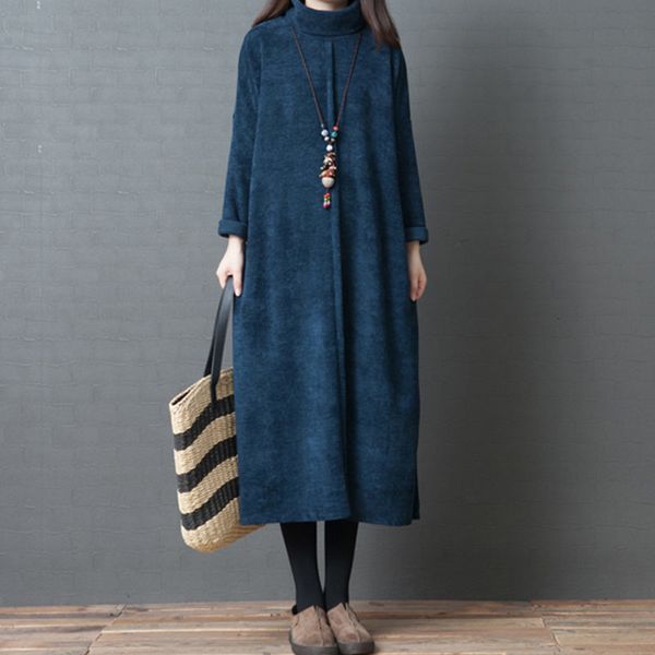 high spring goal autumn dress retro ethnic style big women's clothes loose cotton and linen dressed casual long robe y1351 0ayn, Black;gray
high spring goal autumn dress retro ethnic style big women's clothes loose cotton and linen dressed casual long robe y1351 0ayn, Black;gray