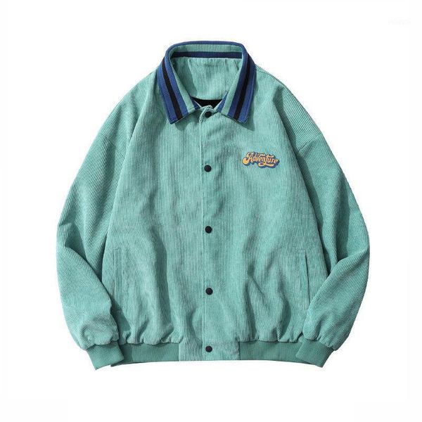 men's jackets korea fashion 2021 bomber jacket corduroy warm long sleeve sweater couple loose embroidered street pullover, Black;brown
men's jackets korea fashion 2021 bomber jacket corduroy warm long sleeve sweater couple loose embroidered street pullover, Black;brown
