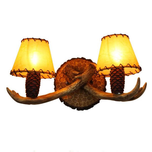 wall lamp country retro light imitation pinecone shape cafe inn club bar antler decoration sconce
wall lamp country retro light imitation pinecone shape cafe inn club bar antler decoration sconce
