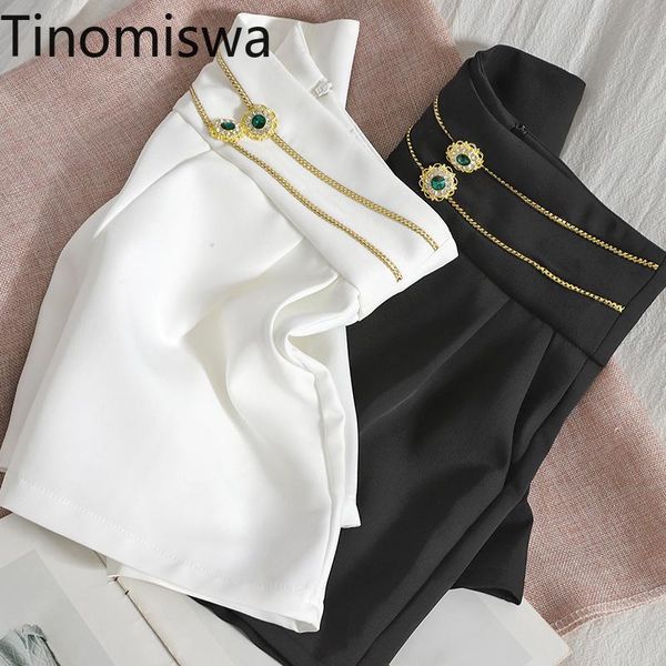 women's shorts tinomiswa summer elegant women casual loose arrival 2021 unicolor korean style all-match high waist short pants lady, White;black
women's shorts tinomiswa summer elegant women casual loose arrival 2021 unicolor korean style all-match high waist short pants lady, White;black