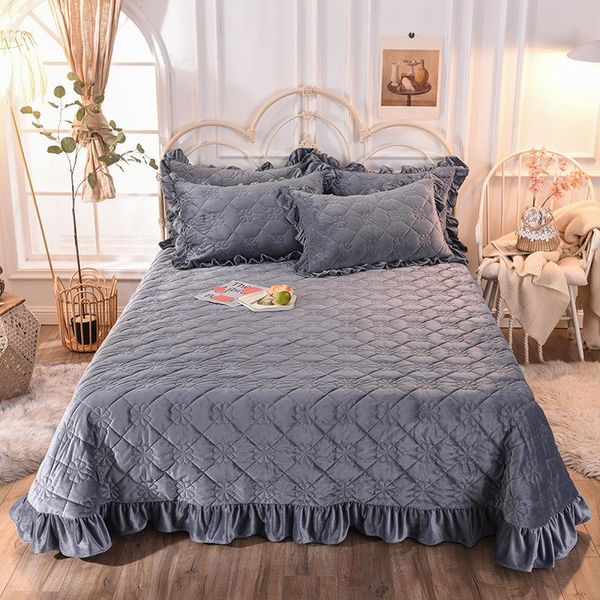 sheets & sets thick bedspread quilted crystal velvet cotton bed cover winter warm beds sheet drop
sheets & sets thick bedspread quilted crystal velvet cotton bed cover winter warm beds sheet drop