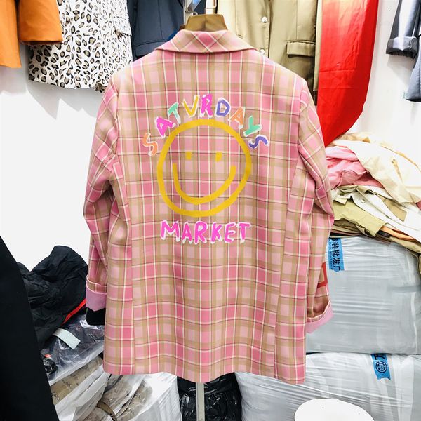 women's suits & blazers stylish plaid jacket, double-sided jacket with print of letters, loose, m6r1, White;black
women's suits & blazers stylish plaid jacket, double-sided jacket with print of letters, loose, m6r1, White;black