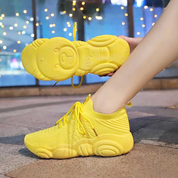 brand new women chunky sneakers spring summer new designer breatheable mesh little bear casual sport shoes loafers, Black
brand new women chunky sneakers spring summer new designer breatheable mesh little bear casual sport shoes loafers, Black