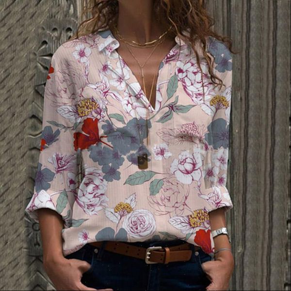 vintage floral print autumn women shirt elegant turn down neck long sleeves office lady casual plus size blusa, White
vintage floral print autumn women shirt elegant turn down neck long sleeves office lady casual plus size blusa, White