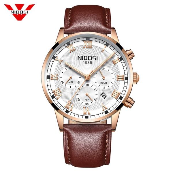 wristwatches nibosi mens watches quartz watch casual business waterproof male relogio mascu clock, Slivery;brown
wristwatches nibosi mens watches quartz watch casual business waterproof male relogio mascu clock, Slivery;brown