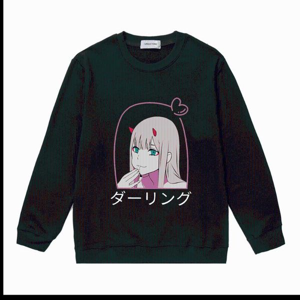 men's hoodies & sweatshirts darling in the franxx anime harajuku zero two girl printed pullover men women autumn/winter comfortable sw, Black
men's hoodies & sweatshirts darling in the franxx anime harajuku zero two girl printed pullover men women autumn/winter comfortable sw, Black