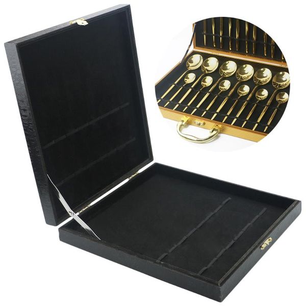 kitchen storage & organization tableware box for 16/24 pcs dinnerware set antioxidative wooden gift cutlery collection case gold black silve
kitchen storage & organization tableware box for 16/24 pcs dinnerware set antioxidative wooden gift cutlery collection case gold black silve