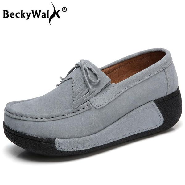 beckywalk suede fringe wedge platform women shoes spring autumn ladies travel genuine leather casual woman wsh2714 dress, Black
beckywalk suede fringe wedge platform women shoes spring autumn ladies travel genuine leather casual woman wsh2714 dress, Black