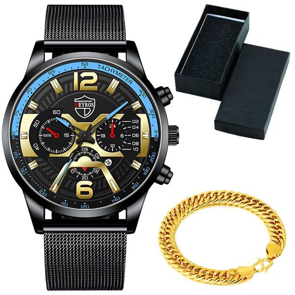 wristwatches luxury mens bracelet watches set fashion men stainless steel mesh belt quartz watch business casual male clock relogio masculin, Slivery;brown
wristwatches luxury mens bracelet watches set fashion men stainless steel mesh belt quartz watch business casual male clock relogio masculin, Slivery;brown