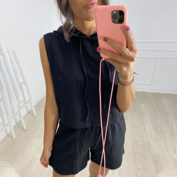 casual women's hooded two suit summer elastic waist solid leisure tracksuit shorts sets female women 2 piece set 210524, White
casual women's hooded two suit summer elastic waist solid leisure tracksuit shorts sets female women 2 piece set 210524, White