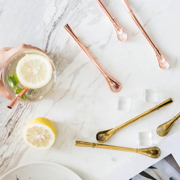 drinking straws stainless steel straw juice tea filter strainer handmade gourd washable tool
drinking straws stainless steel straw juice tea filter strainer handmade gourd washable tool