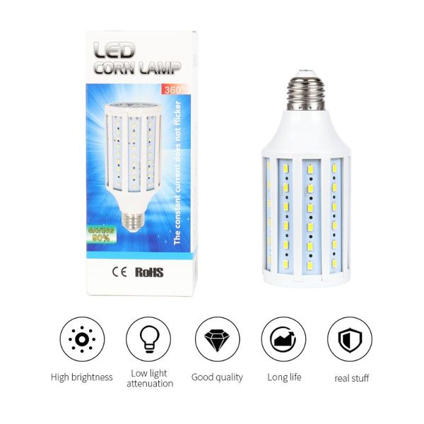 led pography bulbs e27 socket w hite corn lamp light bulb daylight po studio flash heads
led pography bulbs e27 socket w hite corn lamp light bulb daylight po studio flash heads