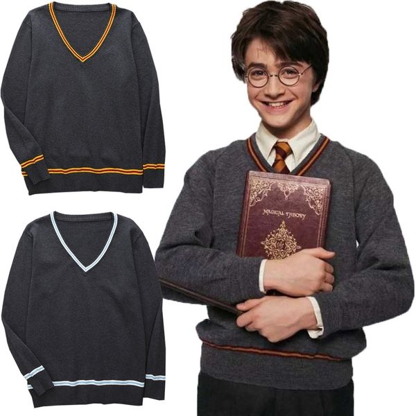 harry potter v-neck sweater gryffindor performance exhibition daily men's and women's long sleeve pullover four colors, Black;red
harry potter v-neck sweater gryffindor performance exhibition daily men's and women's long sleeve pullover four colors, Black;red