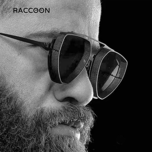sunglasses 2021 hollow out square punk men designer steampunk sun glasses male shades metal driving goggle uv400, White;black
sunglasses 2021 hollow out square punk men designer steampunk sun glasses male shades metal driving goggle uv400, White;black
